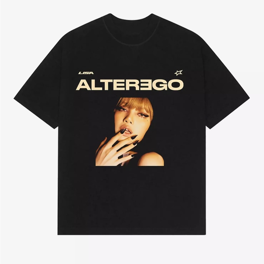 Alterego Black Graphic Tee